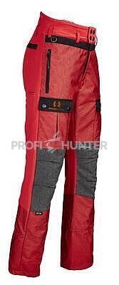 Ochranné kalhoty pro psovody proti černé zvěři - červené, XL - 1