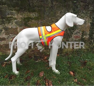 Reflexní vesta na psa Zantex - oranžová - 2